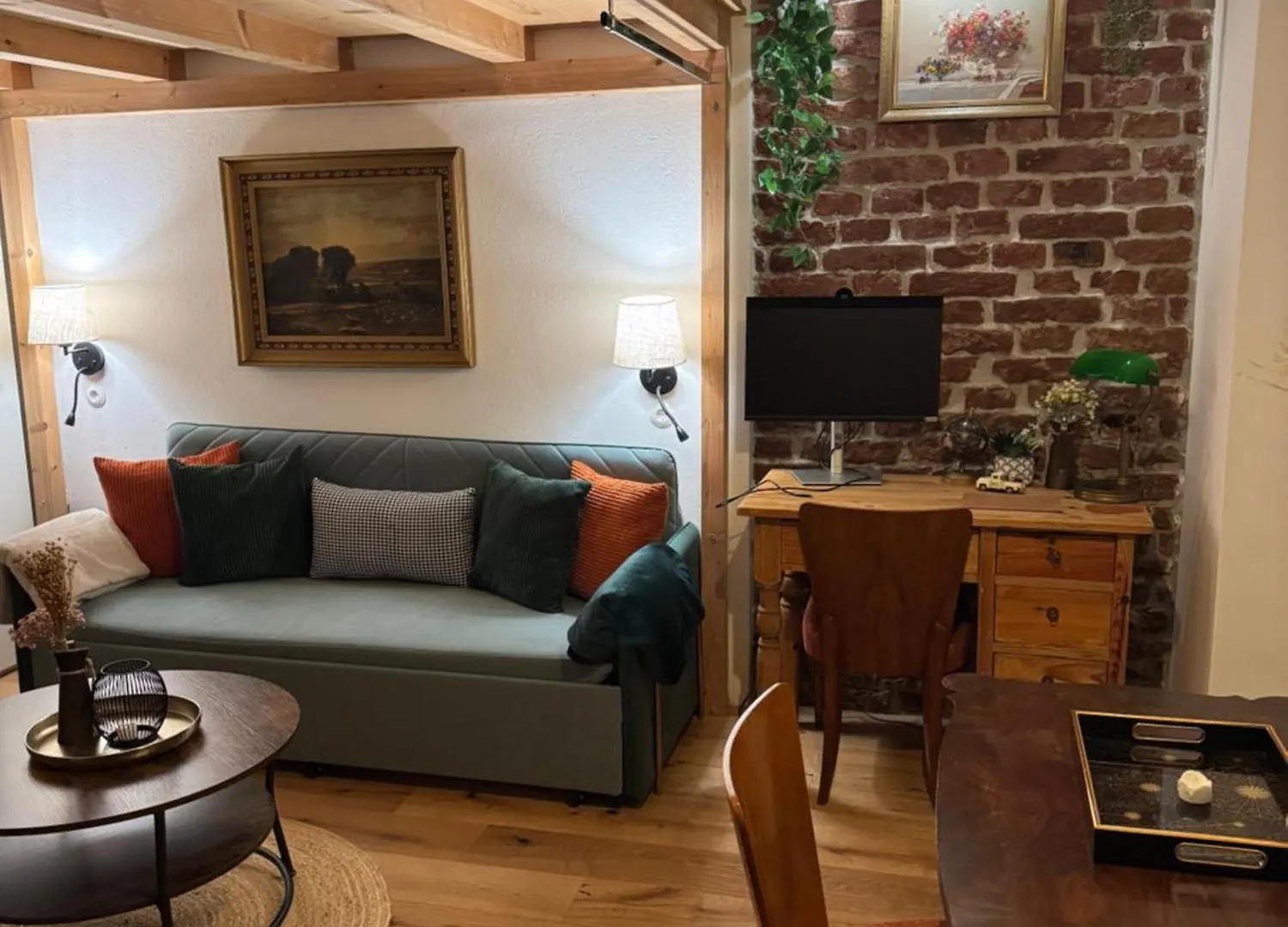 Apartmán Urban Hideaway Cozy Loft, Green Courtyard And Ac Vídeň Rakousko